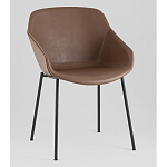 Стул Ashby экокожа светло-коричневый варинант исполнения - 1 | Loft Concept в Уфе