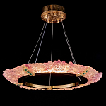 Люстра в форме кольца розовая Warm Pink Light варинант исполнения - 3 | Loft Concept в Уфе