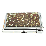 Портсигар с газовой зажигалкой из натурального камня Офит Благородный Stone Cigarettes Cases варинант исполнения - 10 | Loft Concept в Уфе