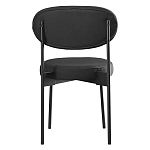 Стул мягкий Alfie Chair черный варинант исполнения - 4 | Loft Concept в Уфе