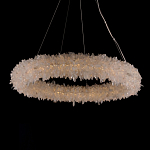 Люстра круглая с натуральным горным хрусталем Crystal Shimmer варинант исполнения - 2 | Loft Concept в Уфе