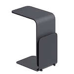 Stolik 90 Журнальный столик из шпона ясеня с чёрной эмалью варинант исполнения - 3 | Loft Concept в Уфе