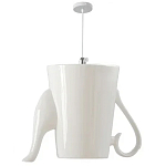 Подвесные светильники в виде белой посуды Flower Reversal варинант исполнения - 7 | Loft Concept в Уфе