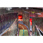 Дизайнерский ковер с изображением дороги Poltronova Autostrada Rug варинант исполнения - 13 | Loft Concept в Уфе