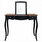 Трельяж из массива березы с подъемным зеркалом и 2-мя ящиками Vintage варинант исполнения - 1 | Loft Concept в Уфе