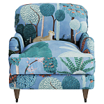 Дизайнерское классической формы на колесиках Trumann Armchair варинант исполнения - 2 | Loft Concept в Уфе