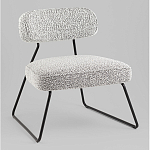 Кресло лаунж Kate букле серый варинант исполнения - 1 | Loft Concept в Уфе