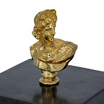 Мраморная шкатулка с бюстом из металла KELLY WEARSTLER варинант исполнения - 6 | Loft Concept в Уфе