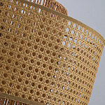 Подвесной светильник с абажуром из плтеного бамбука Light Inside the Cell варинант исполнения - 7 | Loft Concept в Уфе