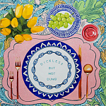 Картина Table Talk Dickless but Not Dumb  варинант исполнения - 1 | Loft Concept в Уфе