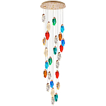 Каскадная люстра с цветными плафонами Soar Colorful Cascade Chandelier варинант исполнения - 1 | Loft Concept в Уфе