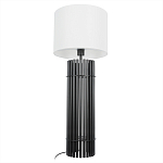 Настольная лампа с металлиеским черным трубчатым основанием Fulgurite варинант исполнения - 3 | Loft Concept в Уфе