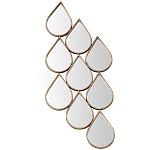 Настенное зеркало в виде капель Drops Mirror варинант исполнения - 1 | Loft Concept в Уфе