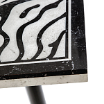 Стол обеденный из натурального мрамора Marble BW Accent Table варинант исполнения - 2 | Loft Concept в Уфе