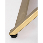 Приставной столик с выдвижным ящиком  White Table Carved Pattern варинант исполнения - 6 | Loft Concept в Уфе