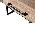 Стол рабочий в стиле лофт с ящиками и системой хранения Urban Style Space варинант исполнения - 4 | Loft Concept в Уфе