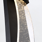 Настенный фонарь уличный прямоугольный черного цвета со стеклом с пузырьками Eurofase варинант исполнения - 4 | Loft Concept в Уфе