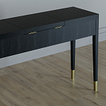 Туалетный стол - Трельяж Elsa Dreams Black 120 см варинант исполнения - 5 | Loft Concept в Уфе