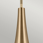 Подвесной светильник каплевидной формы с комбинированным плафоном из стали и белого матового стекла Kichler варинант исполнения - 12 | Loft Concept в Уфе