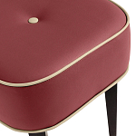 Квадратный мягкий пуф на черных ножках Winton Pouf Square варинант исполнения - 14 | Loft Concept в Уфе