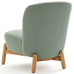 Кресло на деревянных ножках Olguin Green Chair варинант исполнения - 4 | Loft Concept в Уфе