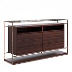 Дизайнерский комод в металлическом каркасе Valerian варинант исполнения - 1 | Loft Concept в Уфе