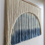 Панно дизайнерское из нитей Quiet Sea варинант исполнения - 2 | Loft Concept в Уфе