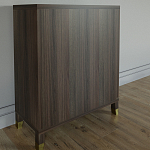 Комод Elsa Dreams Walnut Двухстворчатый  варинант исполнения - 7 | Loft Concept в Уфе