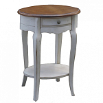 Тумба прикроватная овальная с ящиком Interiors Romance варинант исполнения - 1 | Loft Concept в Уфе