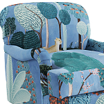 Дизайнерское классической формы на колесиках Trumann Armchair варинант исполнения - 3 | Loft Concept в Уфе