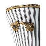 Кашпо Black white stripe варинант исполнения - 5 | Loft Concept в Уфе