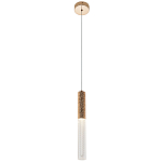 Подвесной светильник Dew Drops Tube Gold Hanging Lamp варинант исполнения - 3 | Loft Concept в Уфе