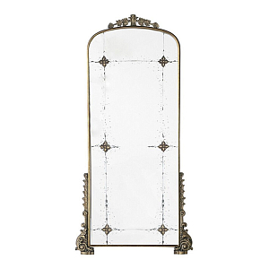 Зеркало в раме с античными позолоченными фрагментами Palace Antique Mirror