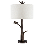 Настольная лампа с корпусом в виде ствола дерева с насекомым Twiglly варинант исполнения - 4 | Loft Concept в Уфе