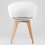 Стул из пластика с мягким сиденьем Eames варинант исполнения - 2 | Loft Concept в Уфе