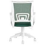 Офисное кресло с основанием из белого пластика Desk chairs Green варинант исполнения - 4 | Loft Concept в Уфе