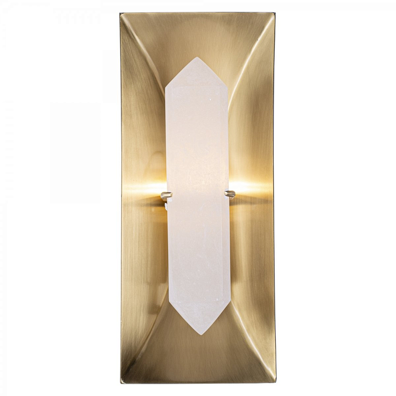 Бра HALCYON Rectangle Sconce Латунь в Уфе | Loft Concept 