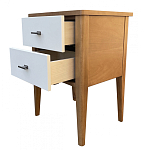 Тумба прикроватная с 2-мя ящиками Tasteful Furniture Light варинант исполнения - 2 | Loft Concept в Уфе