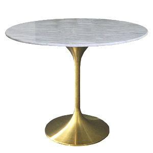 Стол Tulip brass