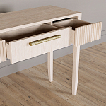 Элегантная Консоль Primo с выдвижным ящиком Светлый дуб варинант исполнения - 4 | Loft Concept в Уфе