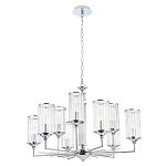 Люстра с 9-ю цилиндрическими стеклянными плафонами Jeanette варинант исполнения - 7 | Loft Concept в Уфе