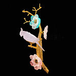 Бра с цветочным декором и птичкой Miscellaneous herbs варинант исполнения - 1 | Loft Concept в Уфе