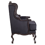 Кресло George Grand Armchair black velour варинант исполнения - 2 | Loft Concept в Уфе