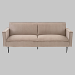 Диван современный вельветовый прямой Worcester Бежевый  варинант исполнения - 2 | Loft Concept в Уфе