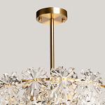 Люстра многоярусная с объемными прозрачными цветами Hanging Flowers варинант исполнения - 10 | Loft Concept в Уфе