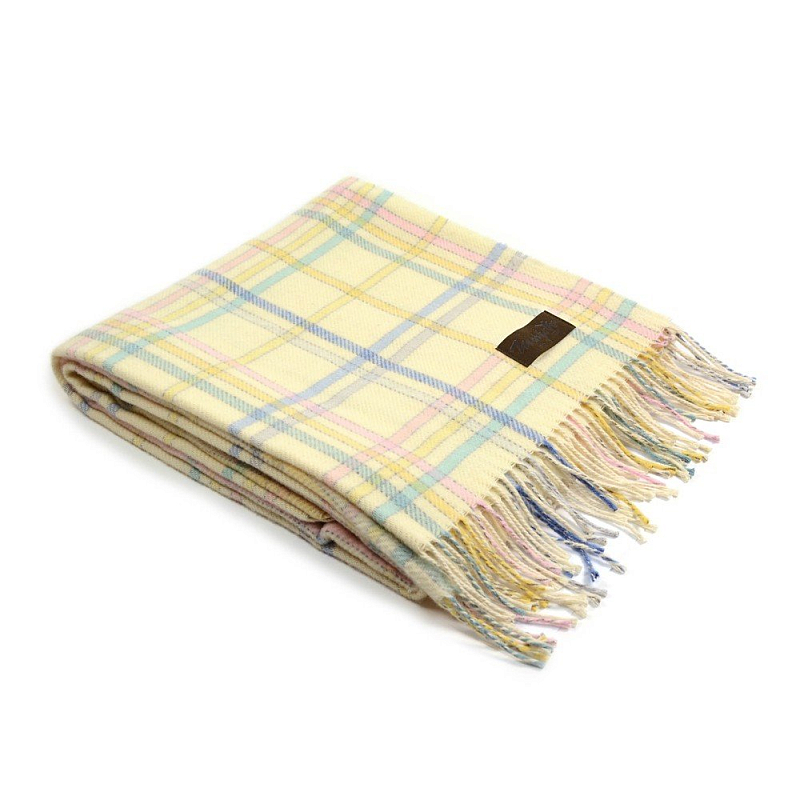 Плед DOLCEZZA T/L 0001 Marzotto Кремовый в Уфе | Loft Concept 