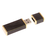 Флешка на 32 гб из натурального камня Обсидиан Черный Stone Flash Drive варинант исполнения - 2 | Loft Concept в Уфе