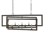 Люстра из пересекающихся прямоугольных элементов Intersecting Rectangles варинант исполнения - 2 | Loft Concept в Уфе