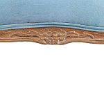 Кресло Ava Classical Armchair light blue velour варинант исполнения - 6 | Loft Concept в Уфе