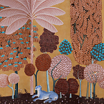 Мебельная ткань Oasis Terracotta Велюр  варинант исполнения - 1 | Loft Concept в Уфе